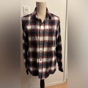 Gap Plaid Flannel Shirt Small